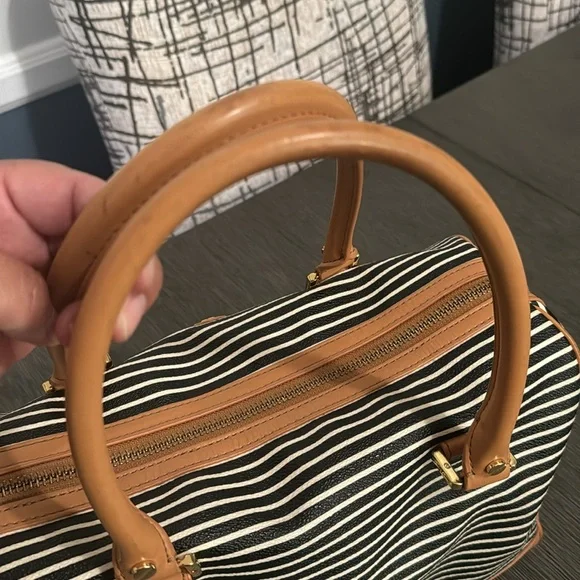 Tory Burch striped tote bag - Picture 5 of 10